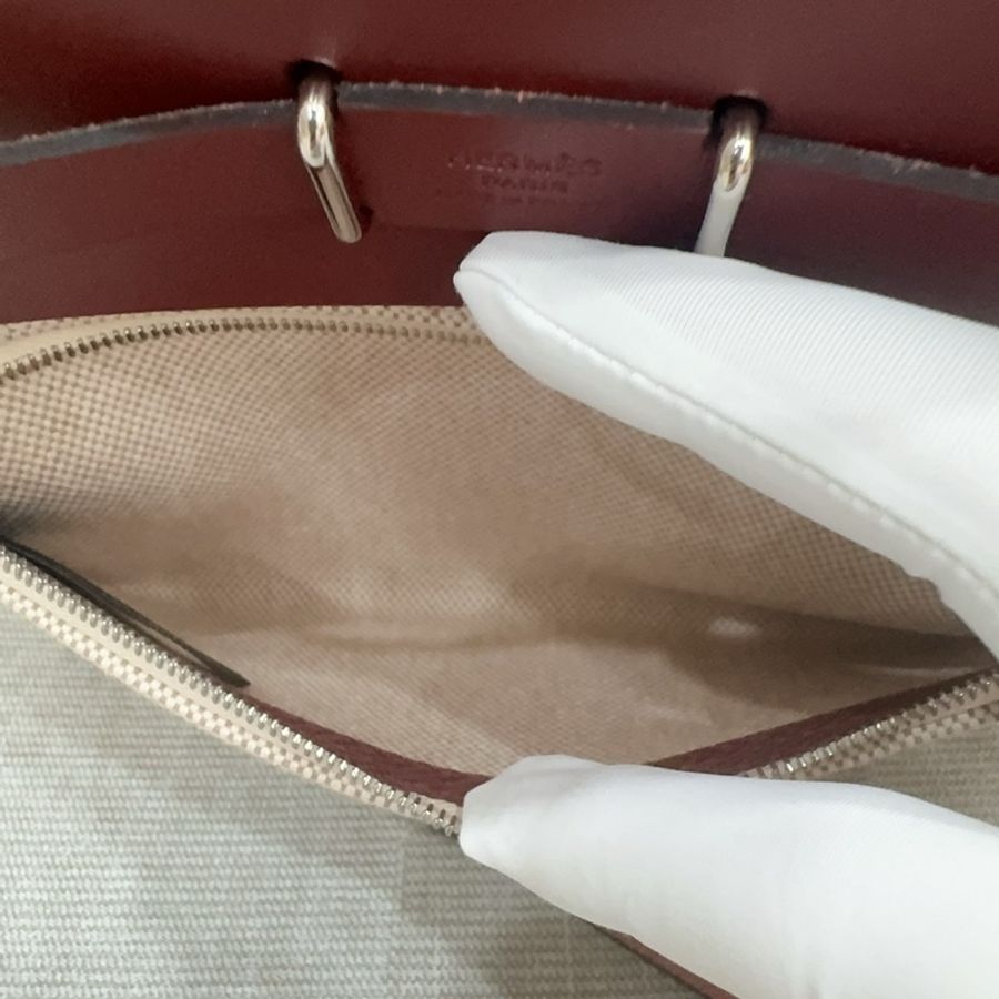 JK國際二手精品✨ 98新 Hermes mini herbag 最新G刻-16