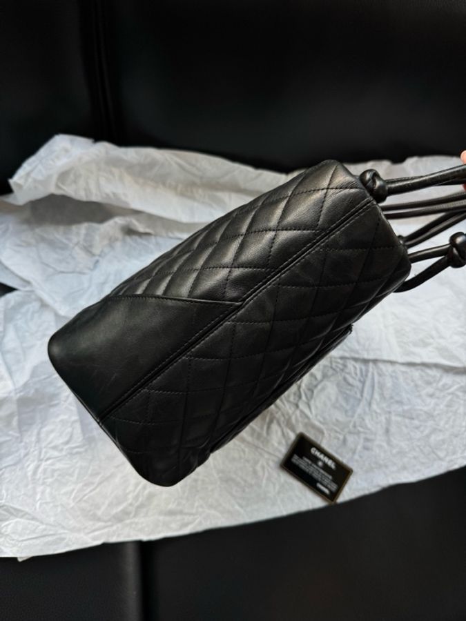Chanel 香奈兒康鵬黑白托特包 購物包-4