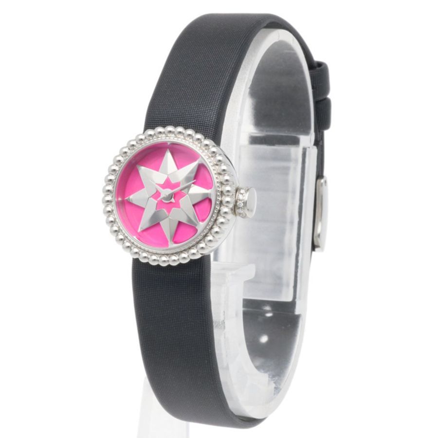 Dior La Mini D de Watch,不鏽鋼石英女士腕錶 CD040112-2