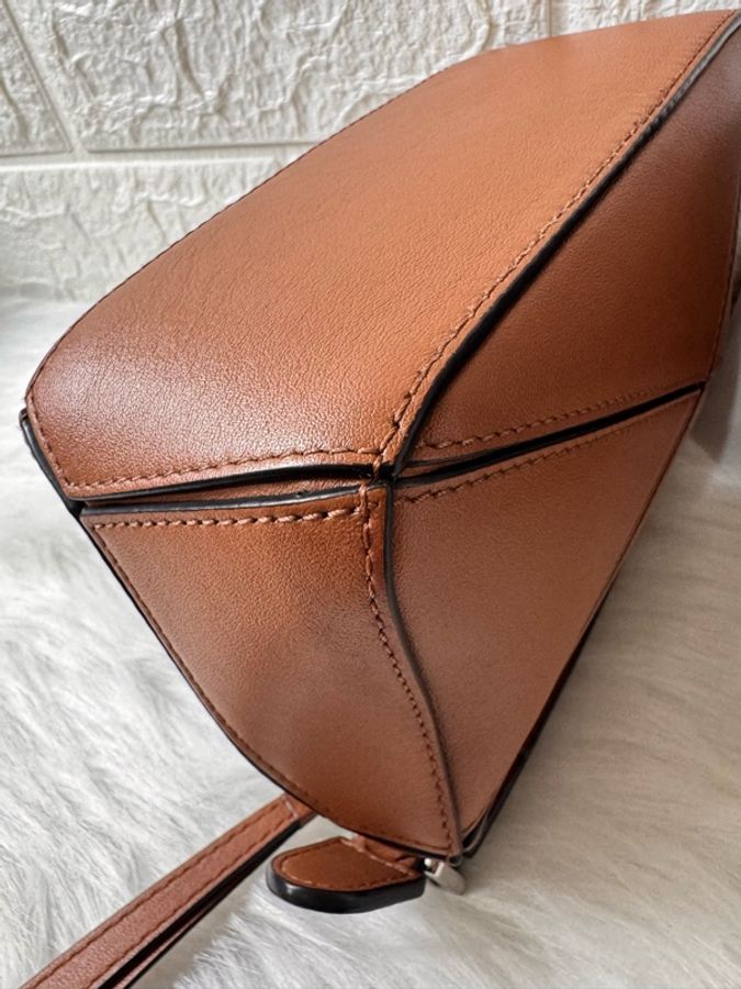 LOEWE Puzzle Mini棕色-13