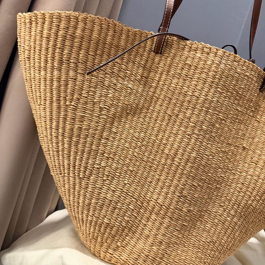 Loewe 草編包 托特包 肩背包-10