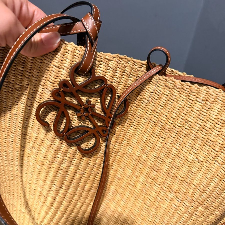 Loewe 草編包 托特包 肩背包-14