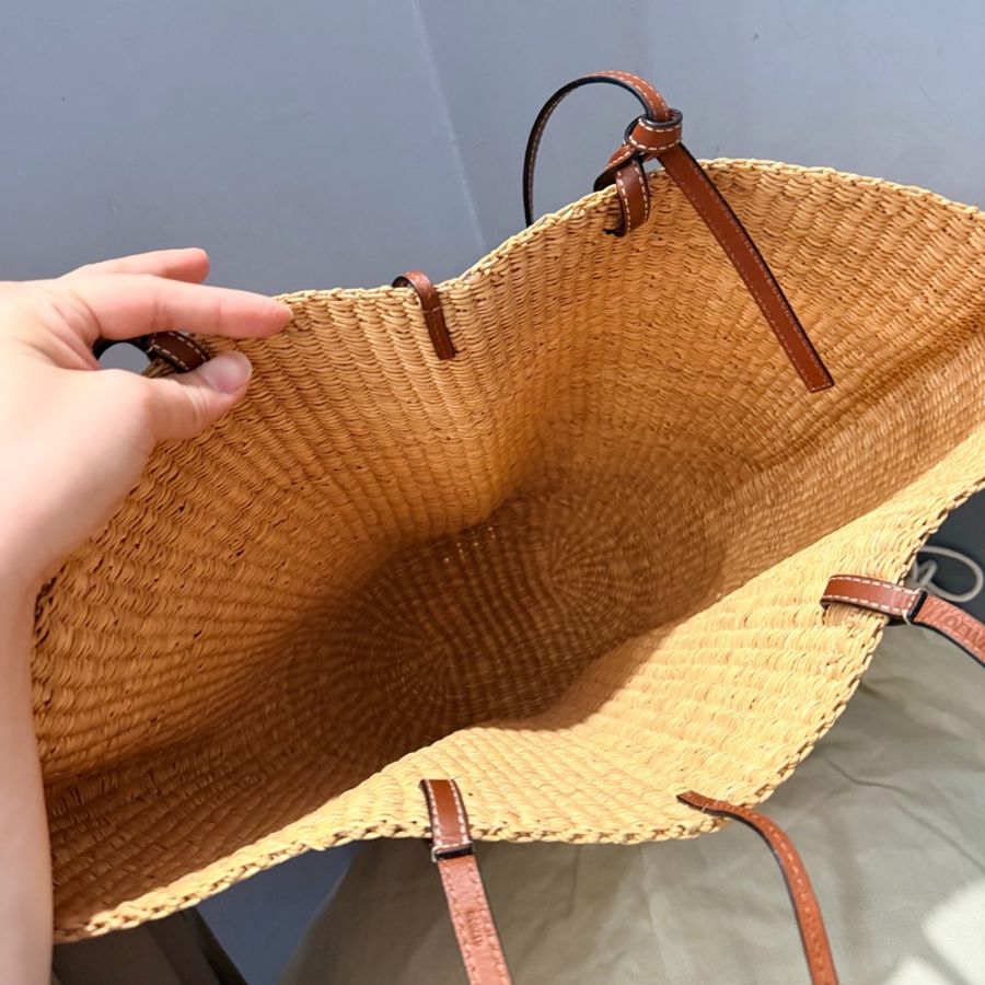 Loewe 草編包 托特包 肩背包-5
