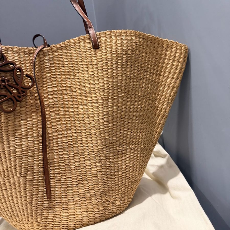 Loewe 草編包 托特包 肩背包-9