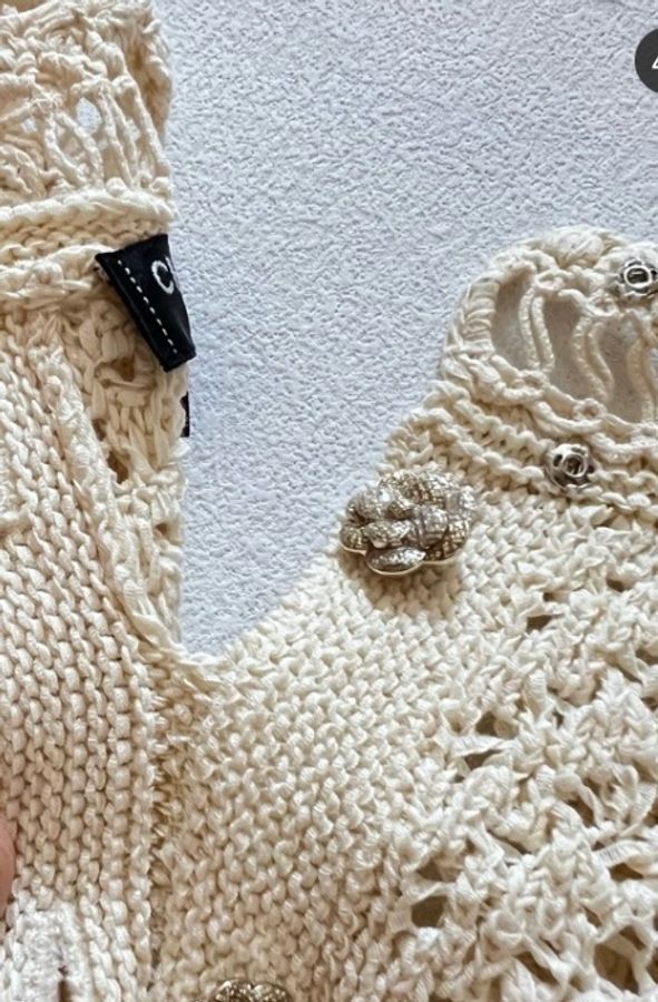 CHANEL 香奈兒米色連身裙👗34碼(已通過✅鑒定)-7