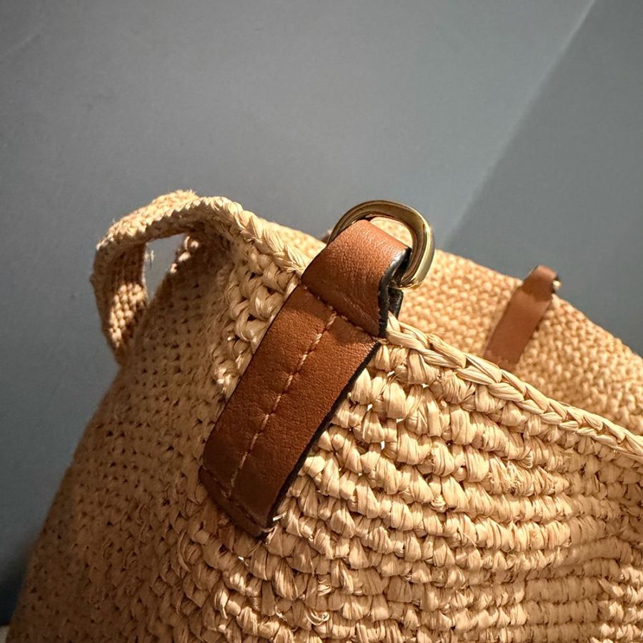 Loewe Slit mini 草編包 托特包 斜背包-40