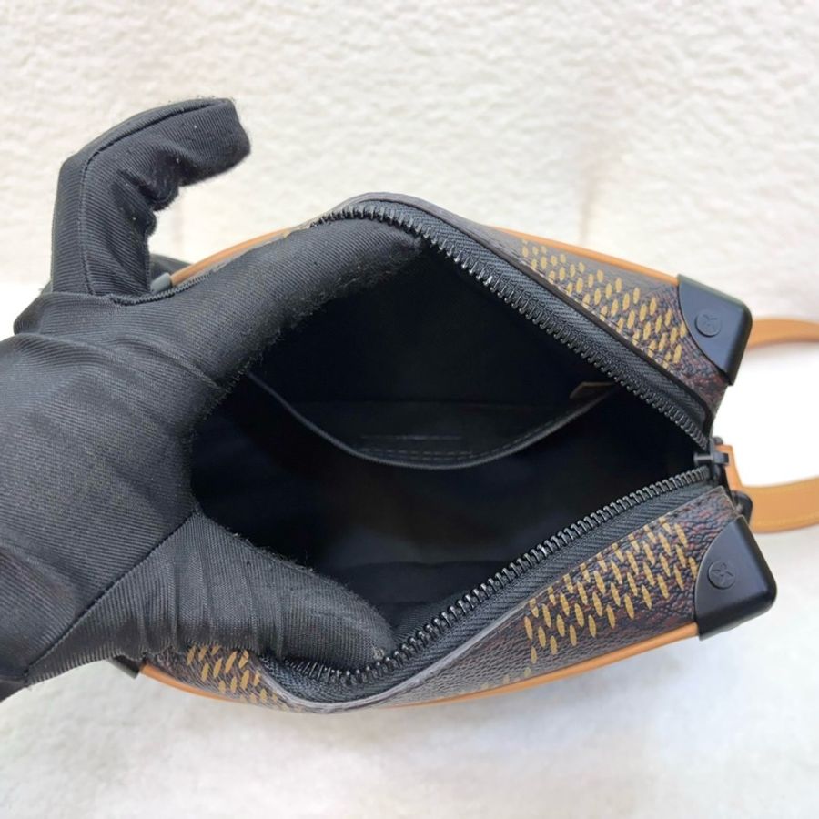 LV 路易威登 原花 Monogram NIGO Mini Soft Trunk 方包 斜背包 聯名包 N60394-13
