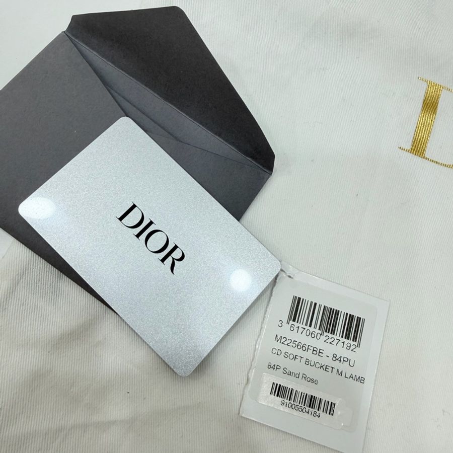 Dior 迪奧Summer系列 AMMI 裸色 雙金球 餃子包 斜背包 肩背包 手提包-29