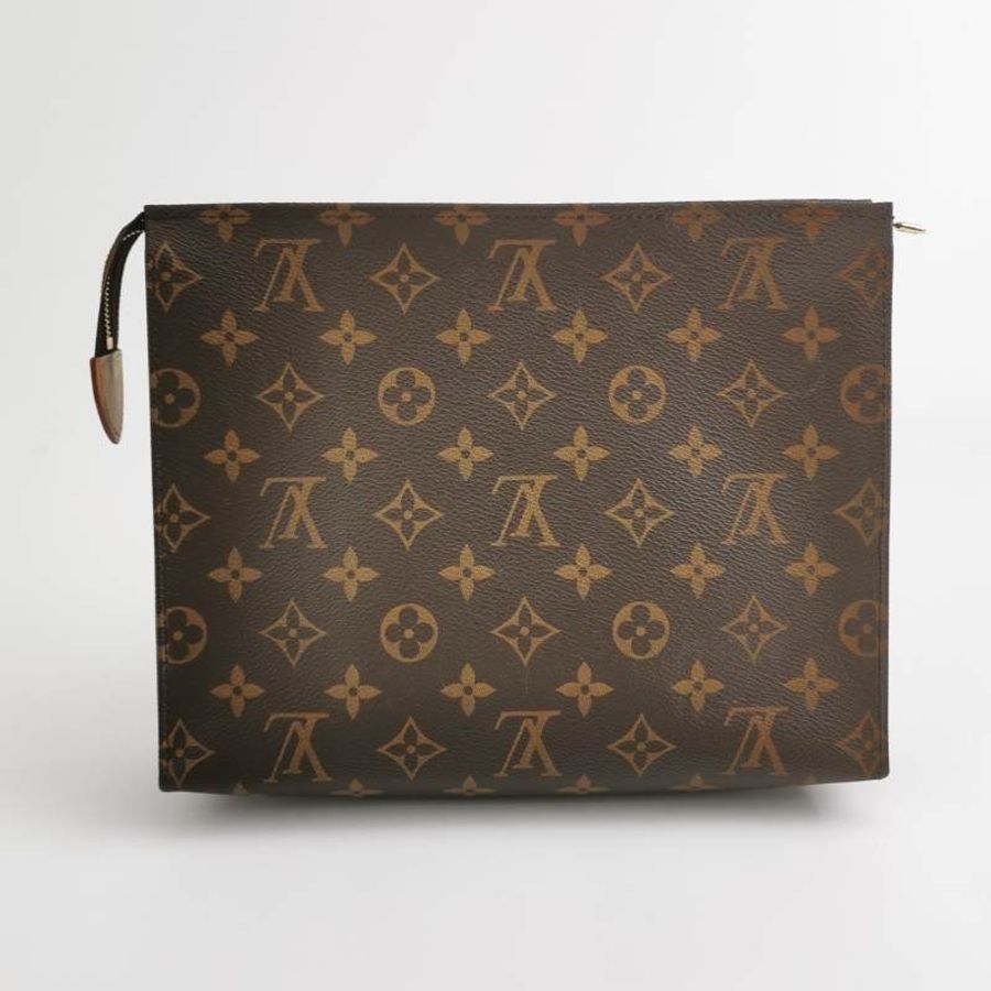 Louis Vuitton (LV) 盥洗包26Monogram印花手拿包-3