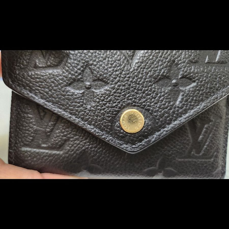 LV Victorine 錢包/短夾 黑色-11