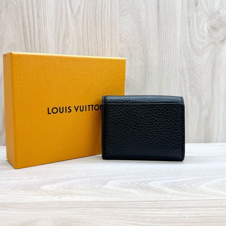 LV🤍黑色牛皮Capucines XS三折短夾M68587-1