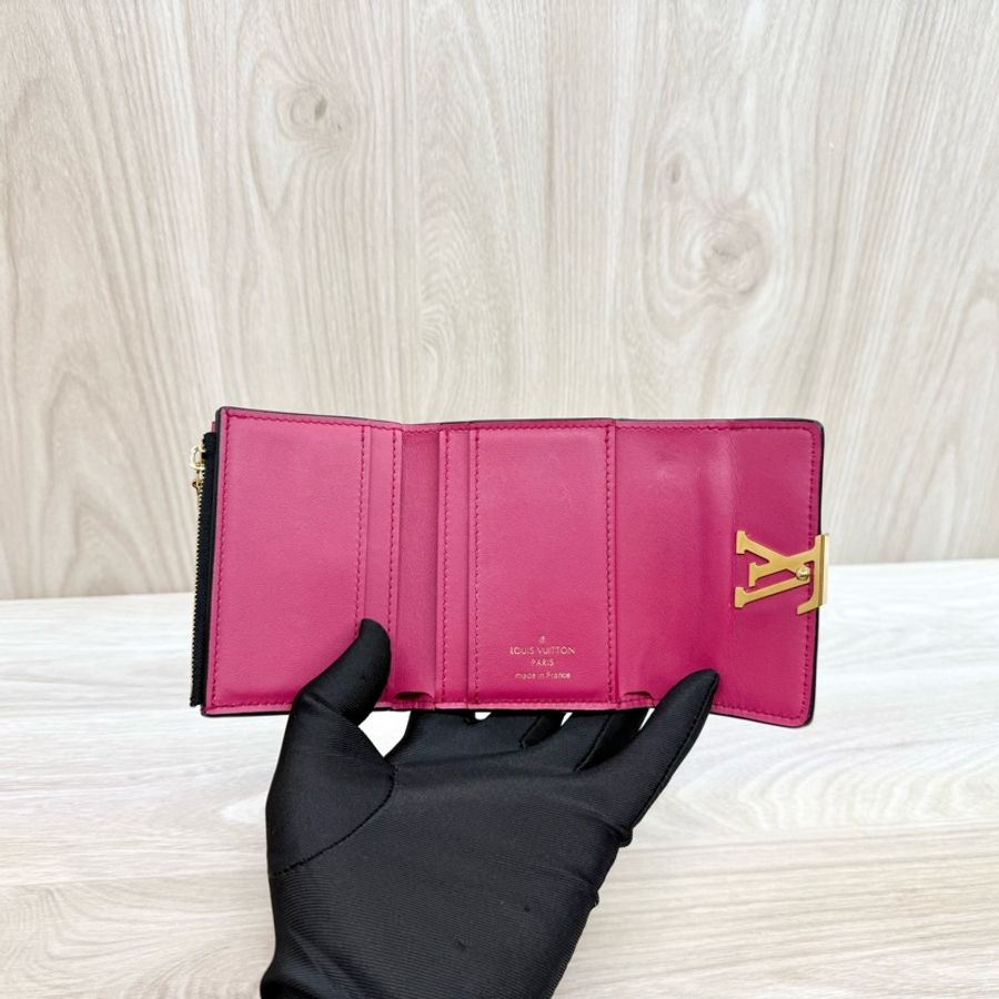 LV🤍黑色牛皮Capucines XS三折短夾M68587-6