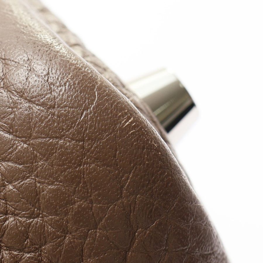 大象灰色 牛皮 Picotin Lock 18 手提包 口Q刻【HERMES 愛馬仕】 H056289CK-9