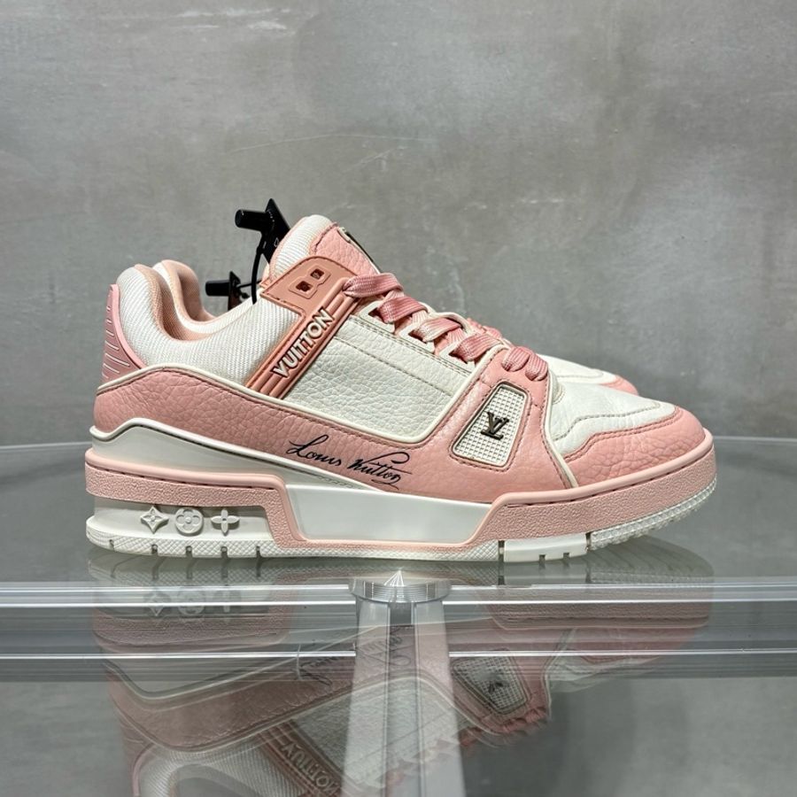 路易威登/Louis Vuitton LV Trainer 白粉 尺碼/UK3 37碼-2