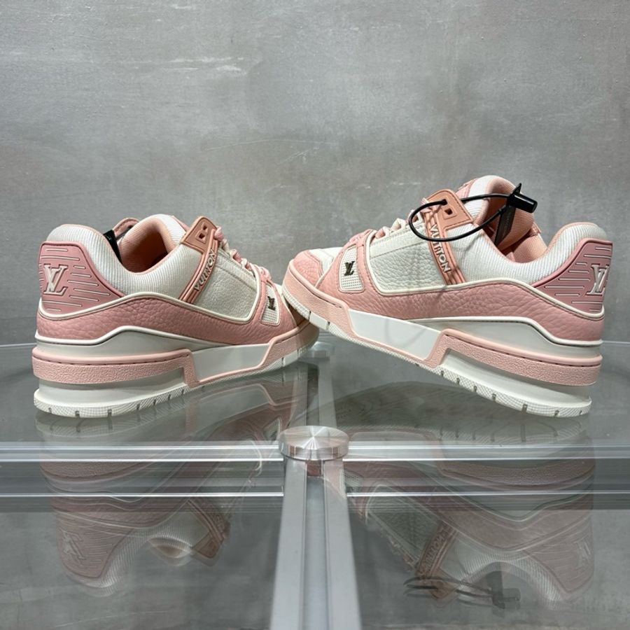 路易威登/Louis Vuitton LV Trainer 白粉 尺碼/UK3 37碼-3