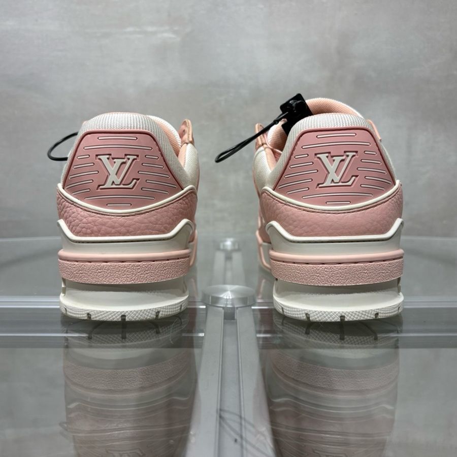 路易威登/Louis Vuitton LV Trainer 白粉 尺碼/UK3 37碼-4