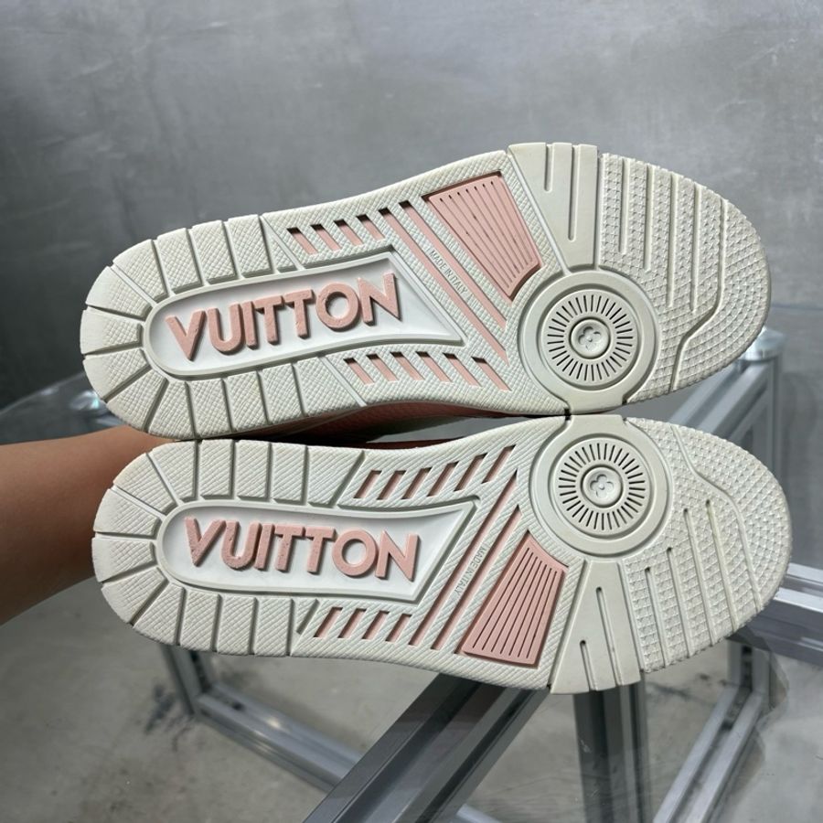 路易威登/Louis Vuitton LV Trainer 白粉 尺碼/UK3 37碼-5