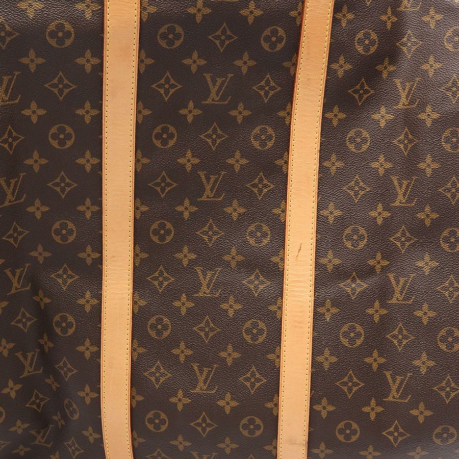 路易威登 Keepall 60 旅行手提包 M41422 Monogram 皮革 棕色 二手 LV-6