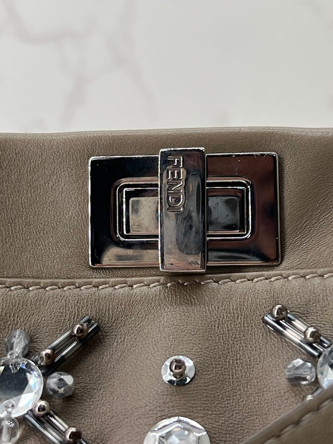 香緹國際精品 FENDI Peekaboo 水晶包 1142-3