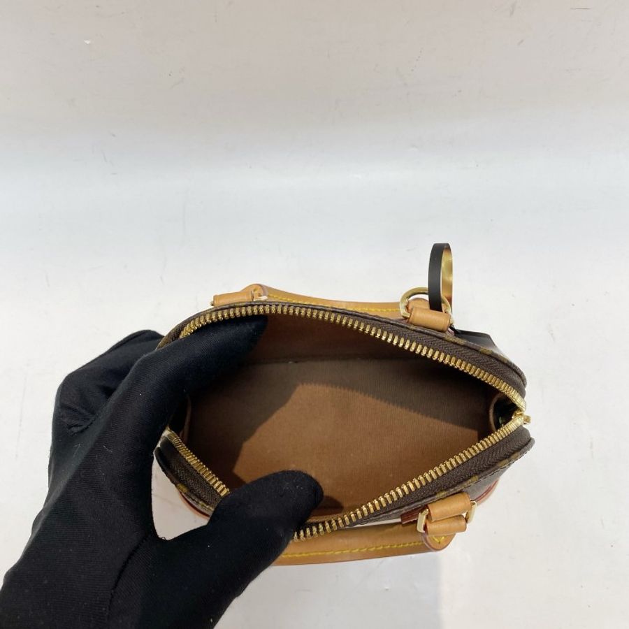 芯片款LV路易威登alma nano老花mini贝壳包18*12*8-5