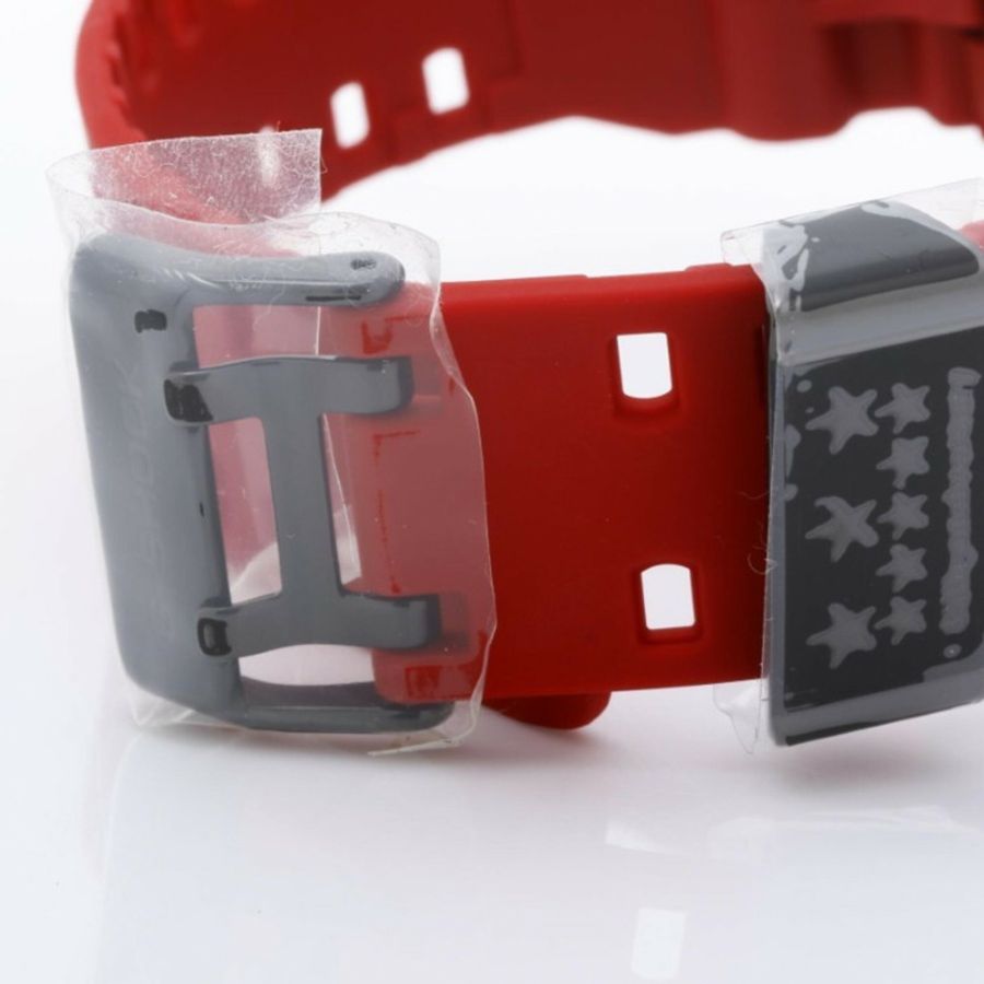 卡西歐 G-SHOCK 35週年紀念款 GA-735C 紅色樹脂男士電子錶-5