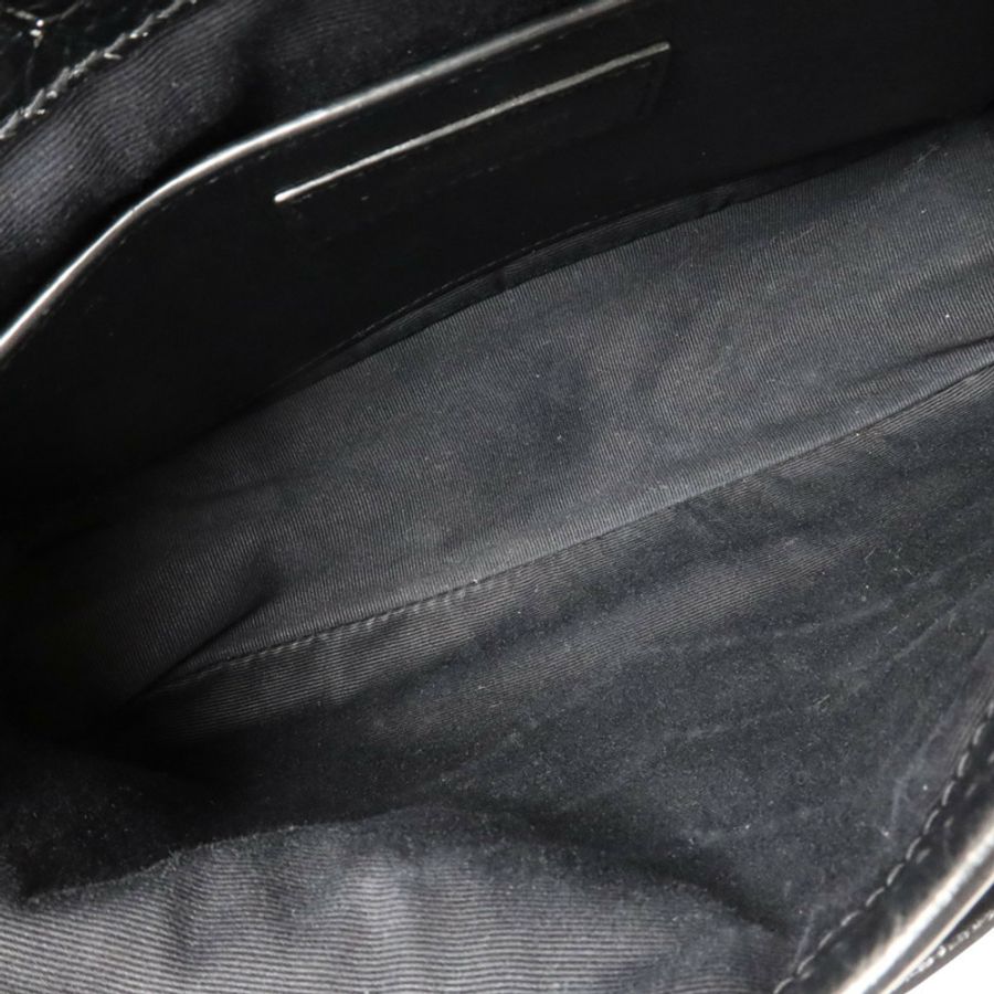 SAINT LAURENT 牛皮皮革Niki Baby銀扣鏈帶肩背袋-4