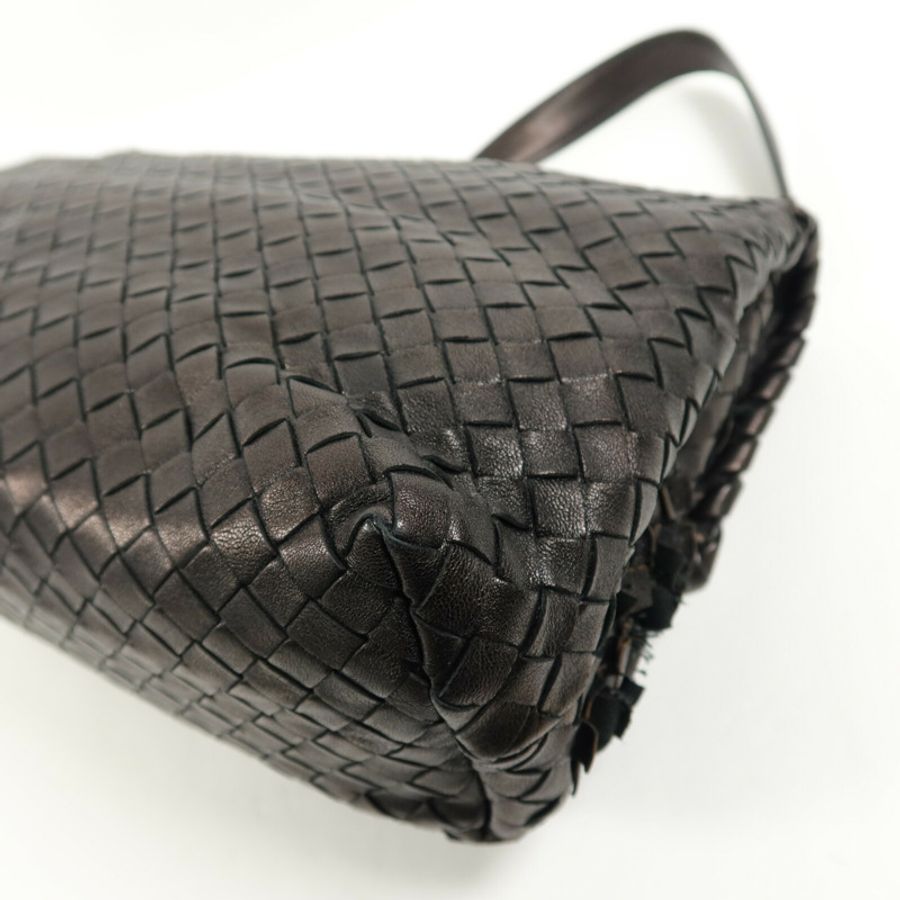 BOTTEGA VENETA 牛皮皮革Shoulder Bag鏈帶肩背袋-13