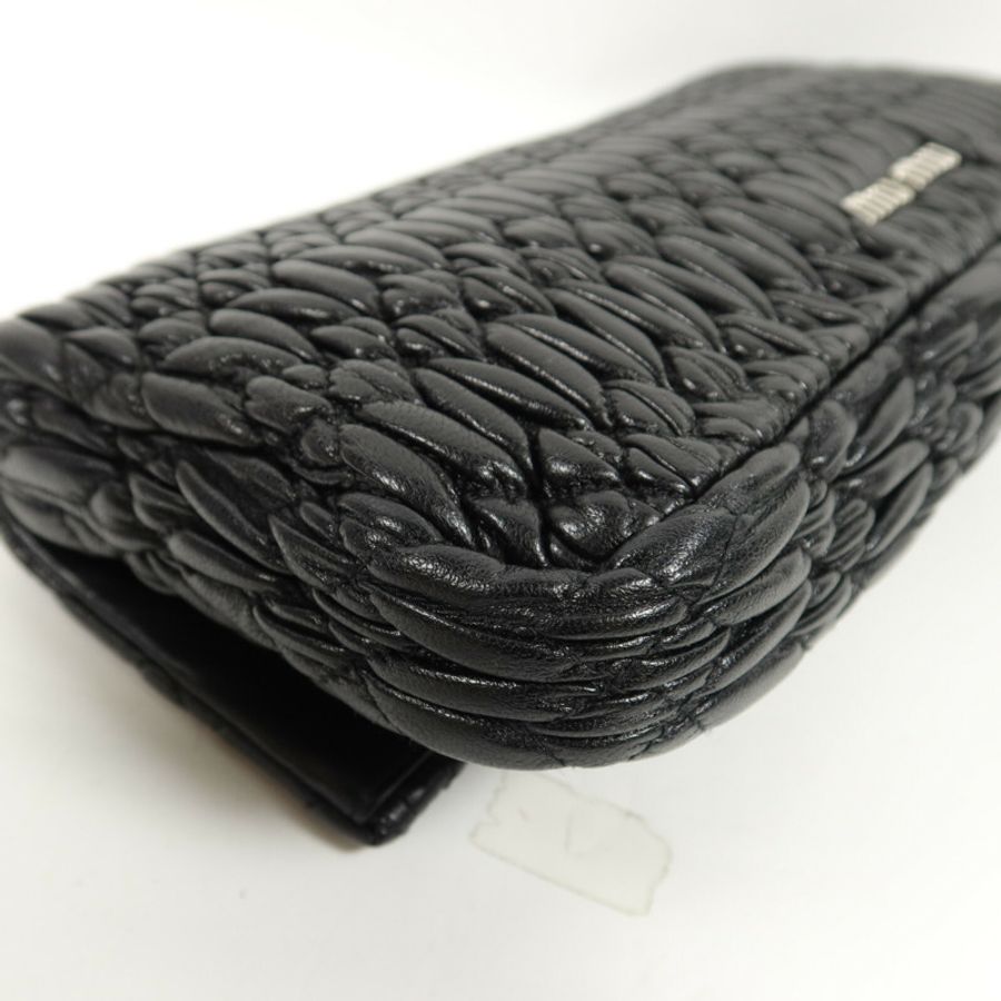 Miu Miu 羊皮皮革Shoulder Bag鏈帶肩背袋-14