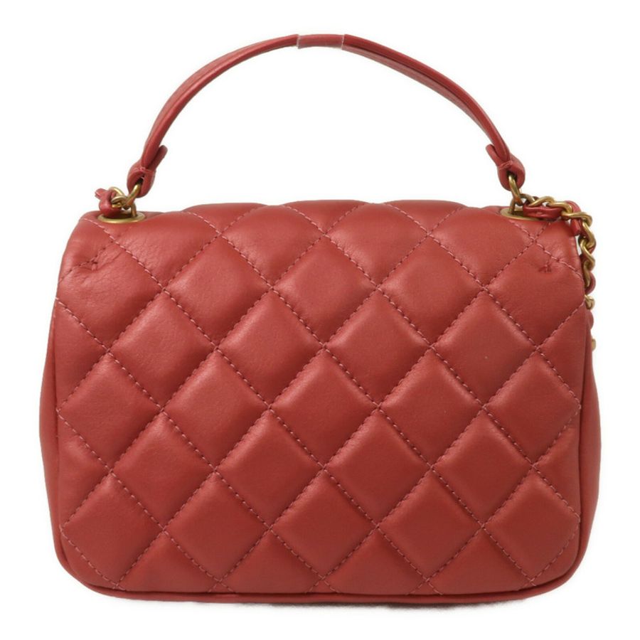 CHANEL 牛皮皮革Shoulder Bag鏈帶手挽肩背兩用袋-2
