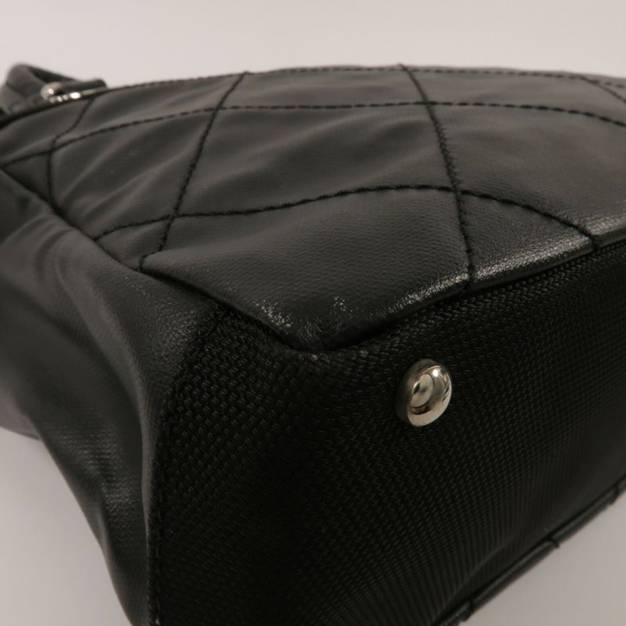 CHANEL 帆布/尼龍Tote Bag肩背袋-13