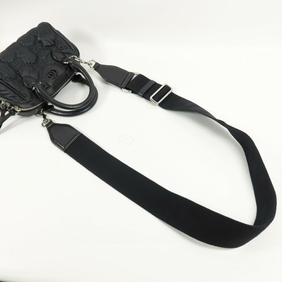 GUCCI 牛皮皮革Matelasse Mini Bag手挽肩背兩用袋-11