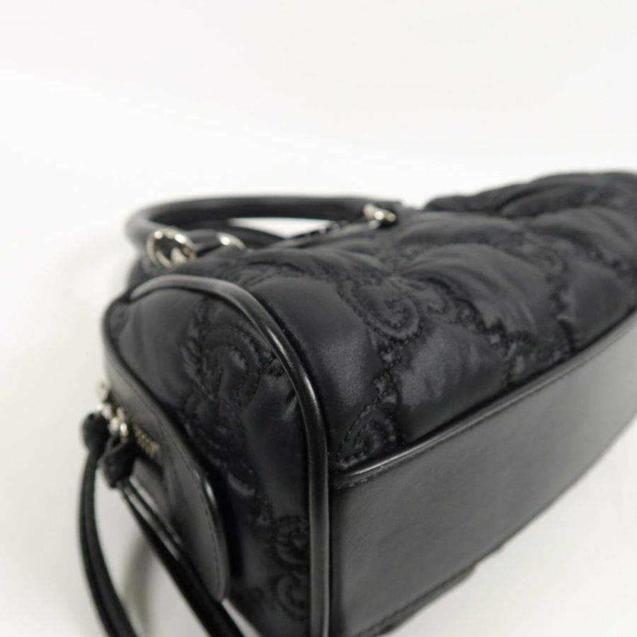 GUCCI 牛皮皮革Matelasse Mini Bag手挽肩背兩用袋-13