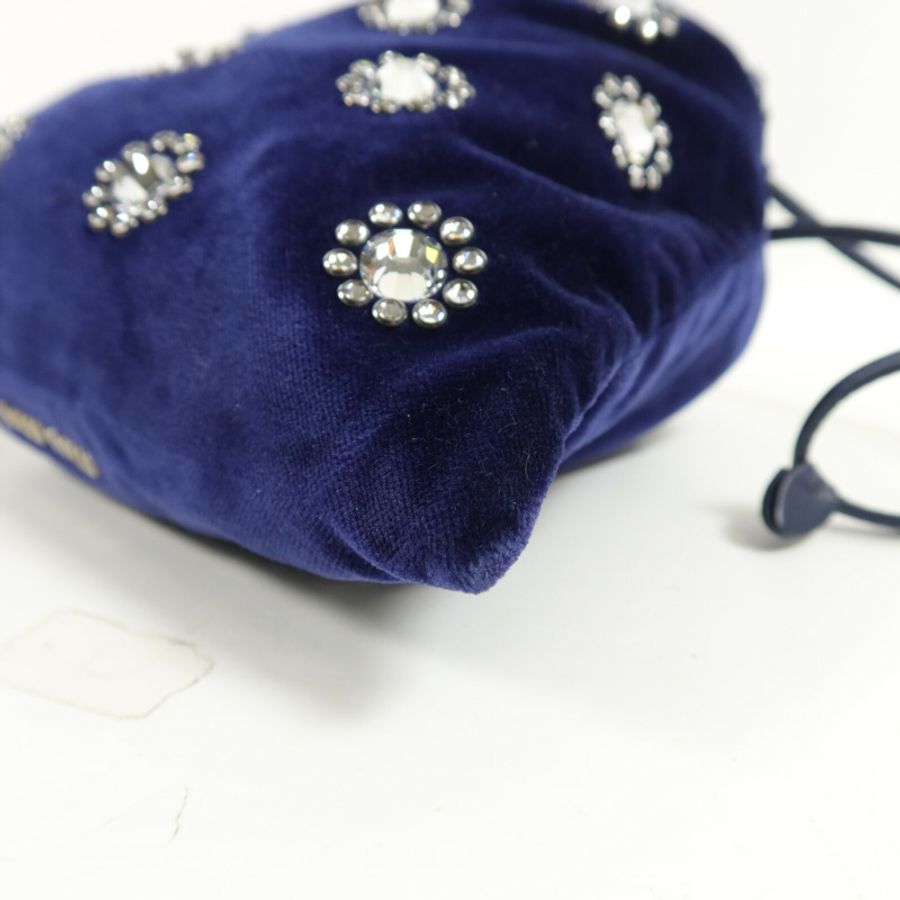 Miu Miu 天鵝絨Shoulder Bag鏈帶肩背袋-10