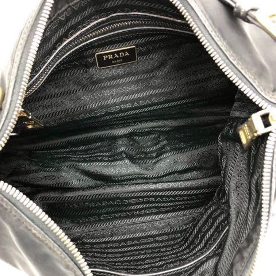 🌷PRADA 尼龍手提包單肩包|經典花紋✦fufu style 精品✦ 氣質款|單肩包.手提包-24