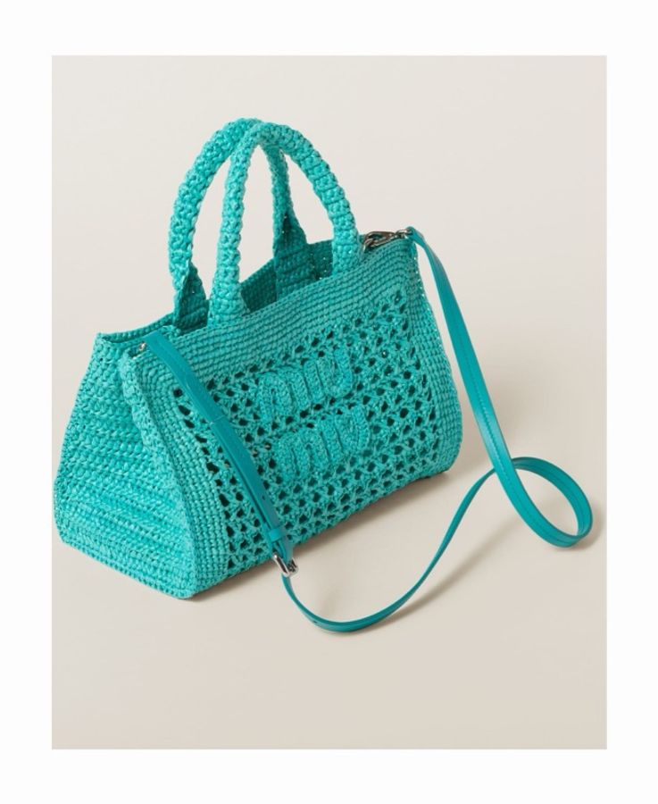 Miu Miu 女士 鈎針手提包均碼碼28cm*15cm*20cm-3