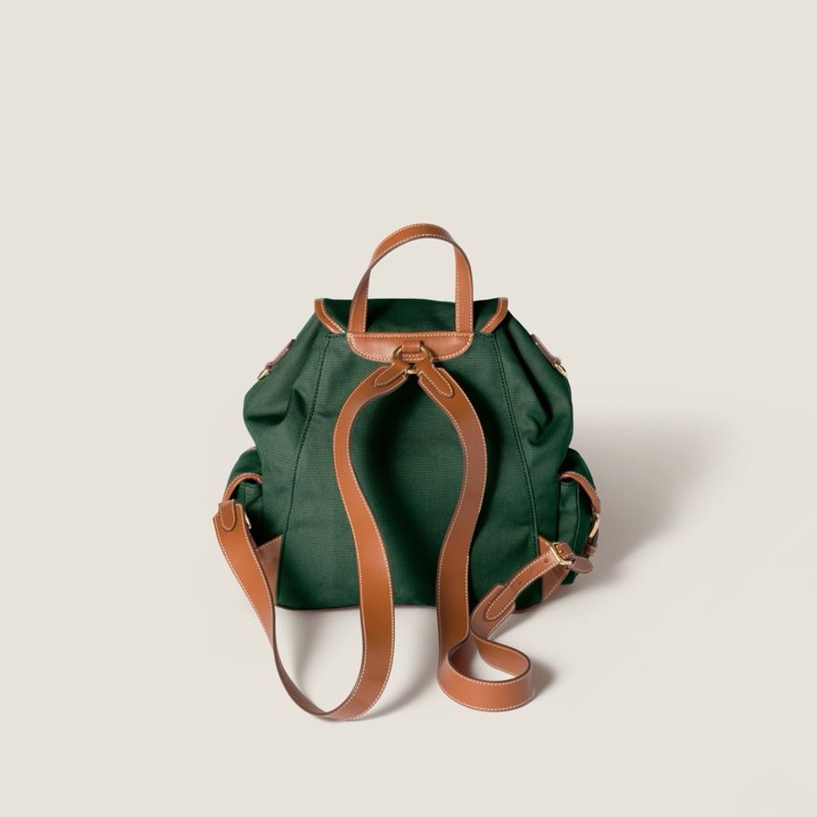Miu Miu 女士 翻蓋雙肩包均碼碼25cm*12.5cm*29.5cm-2