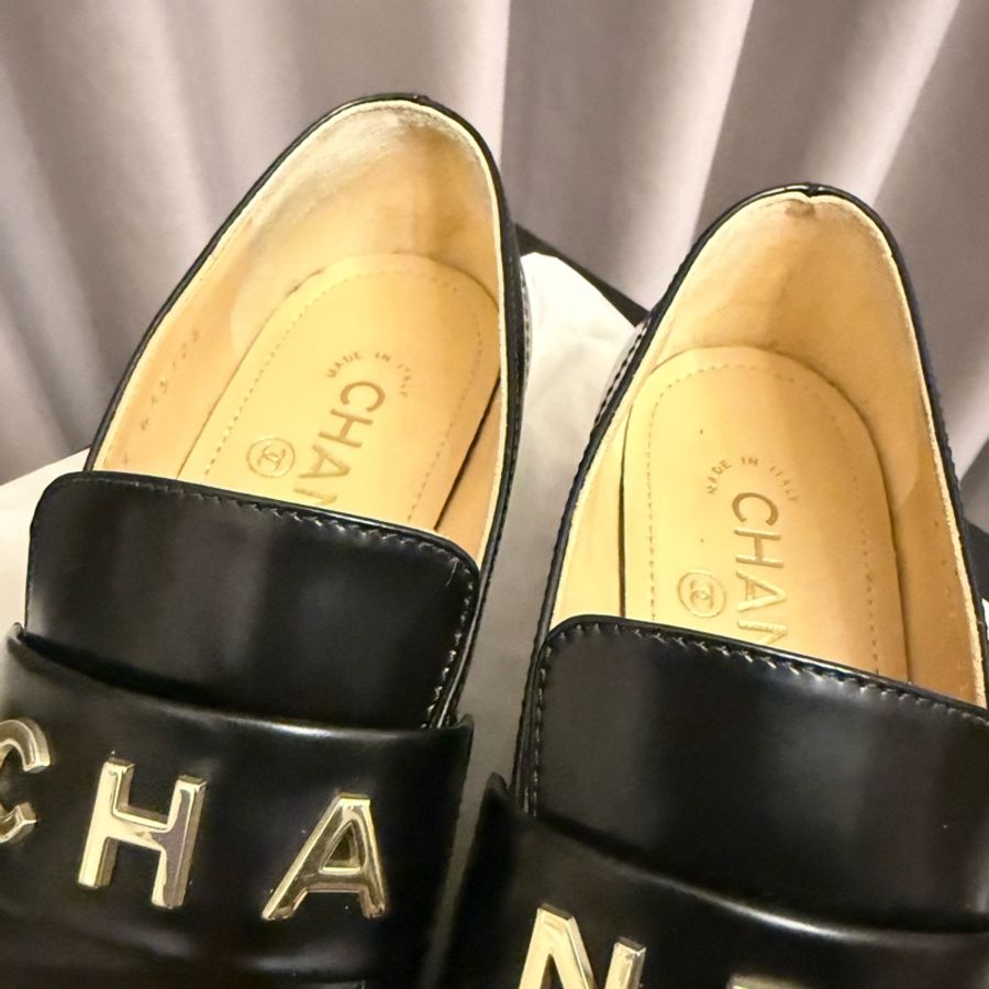 Chanel|23B 字母樂福鞋-8