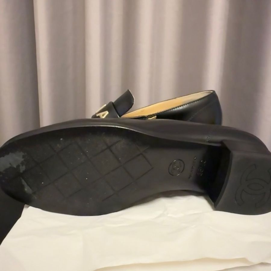 Chanel|23B 字母樂福鞋-10