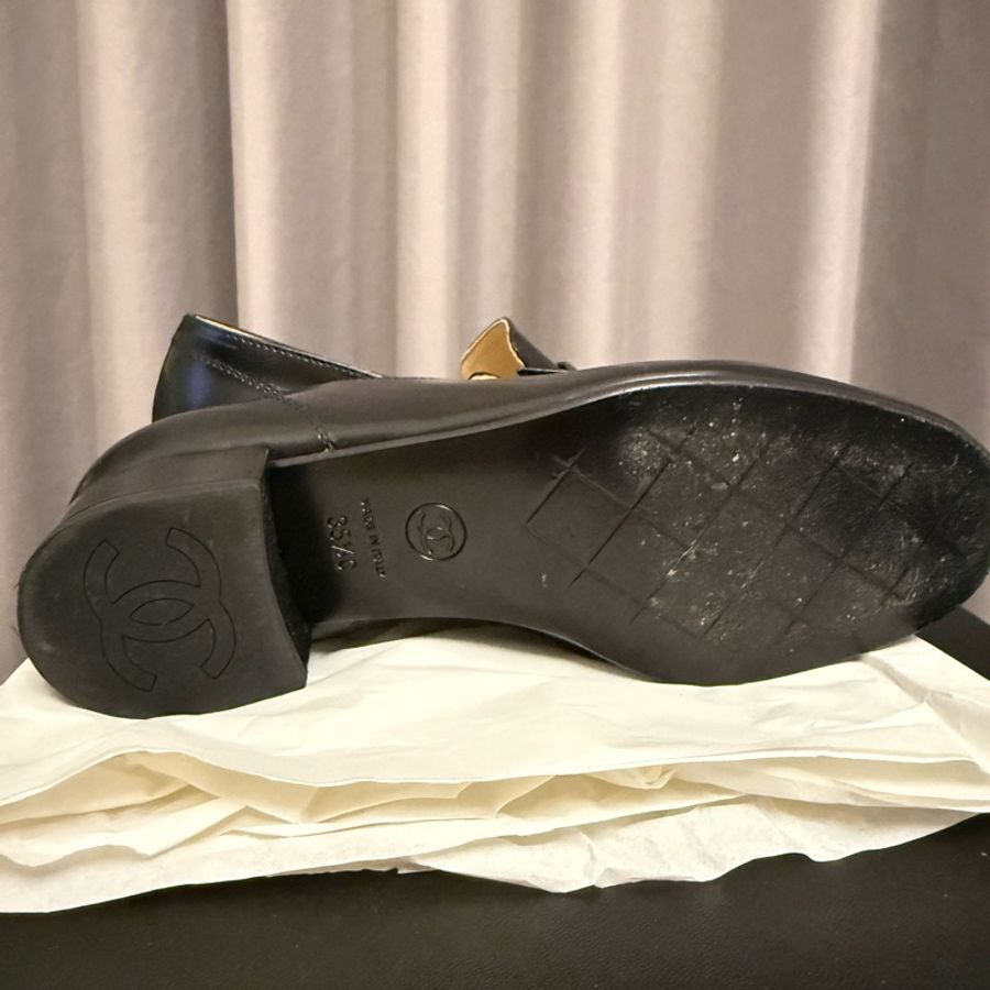 Chanel|23B 字母樂福鞋-12