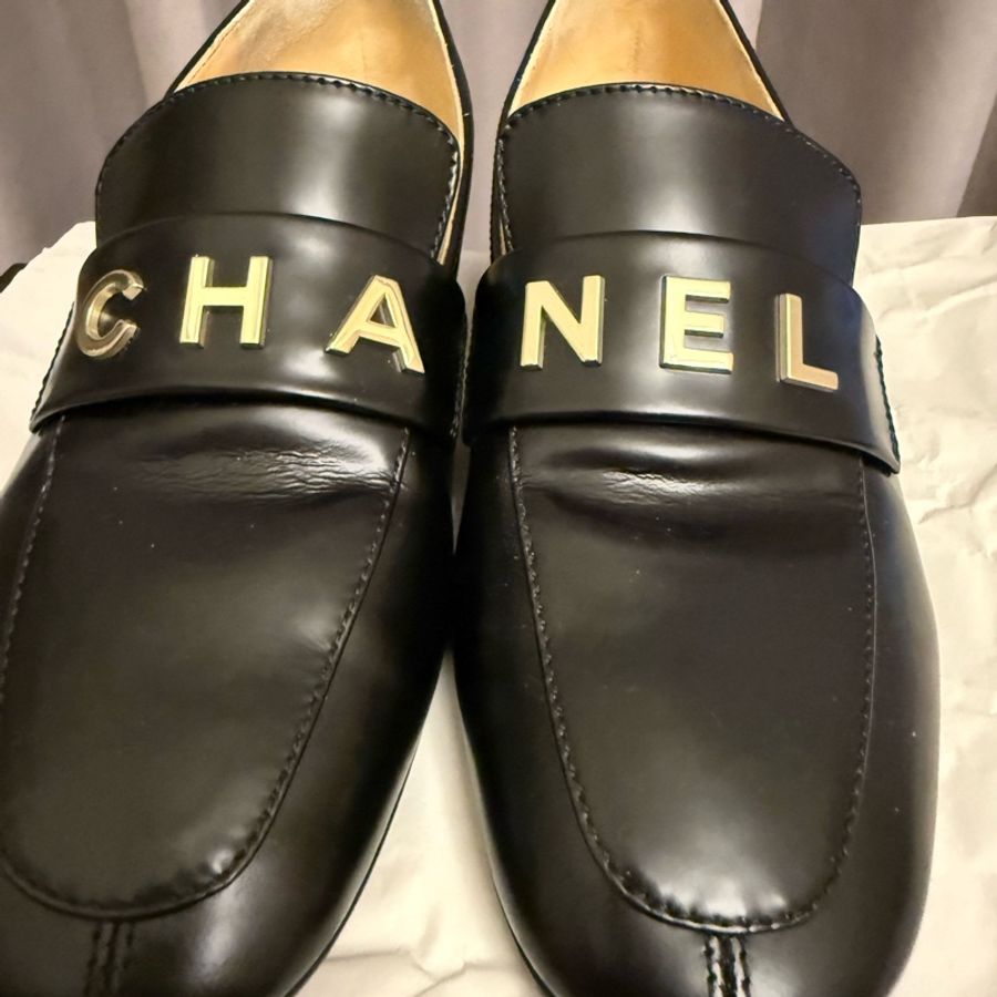 Chanel|23B 字母樂福鞋-15