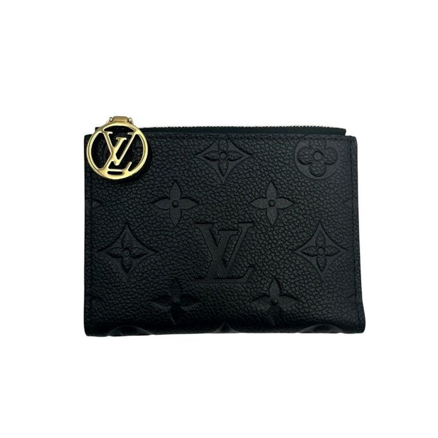【美收精品】 Louis Vuitton 黑色壓花錢包 C-720 隔月月中將轉賣至日本 上架期限30天】-1