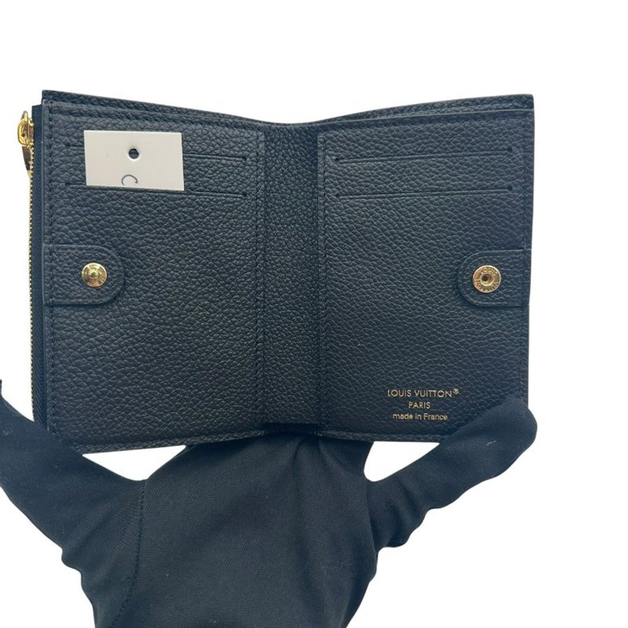 【美收精品】 Louis Vuitton 黑色壓花錢包 C-720 隔月月中將轉賣至日本 上架期限30天】-6