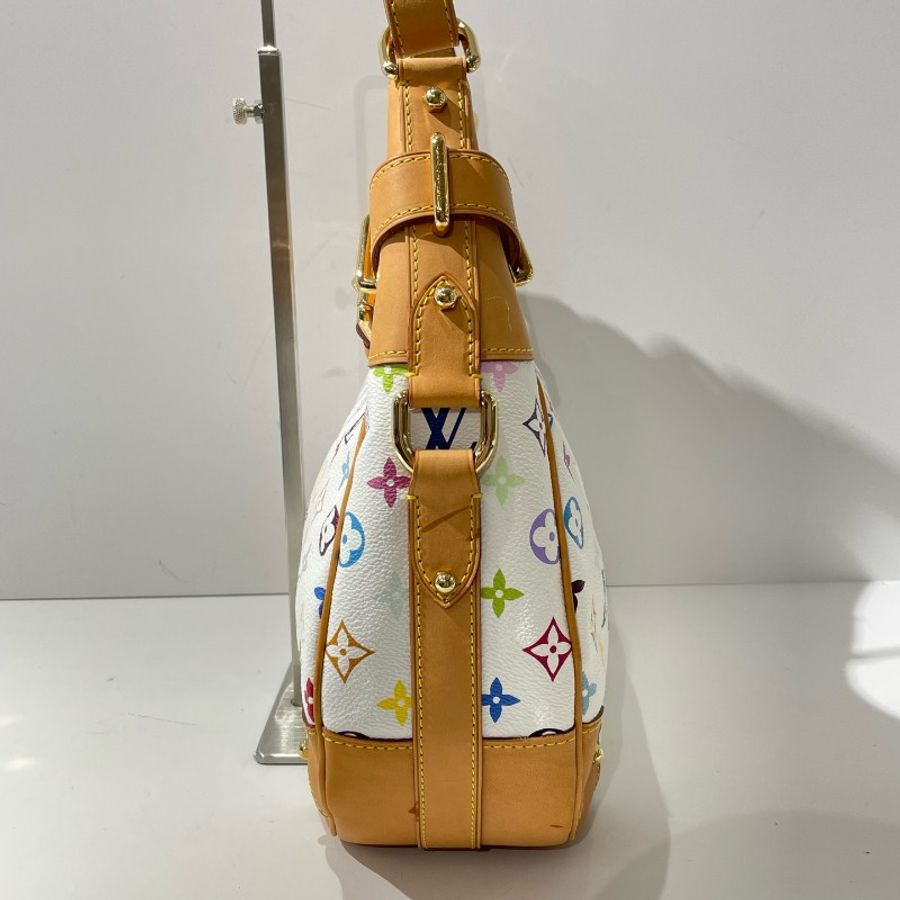Louis Vuitton 三彩南瓜包 hobo腋下单肩包 底長35cm-2