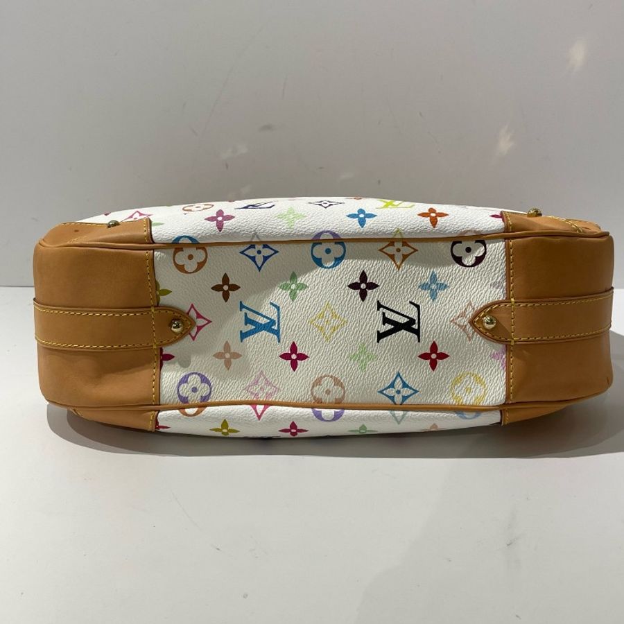 Louis Vuitton 三彩南瓜包 hobo腋下单肩包 底長35cm-4