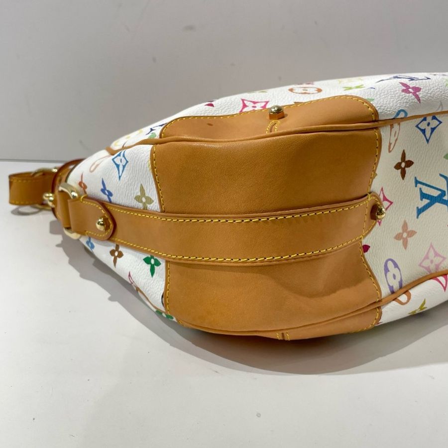 Louis Vuitton 三彩南瓜包 hobo腋下单肩包 底長35cm-5
