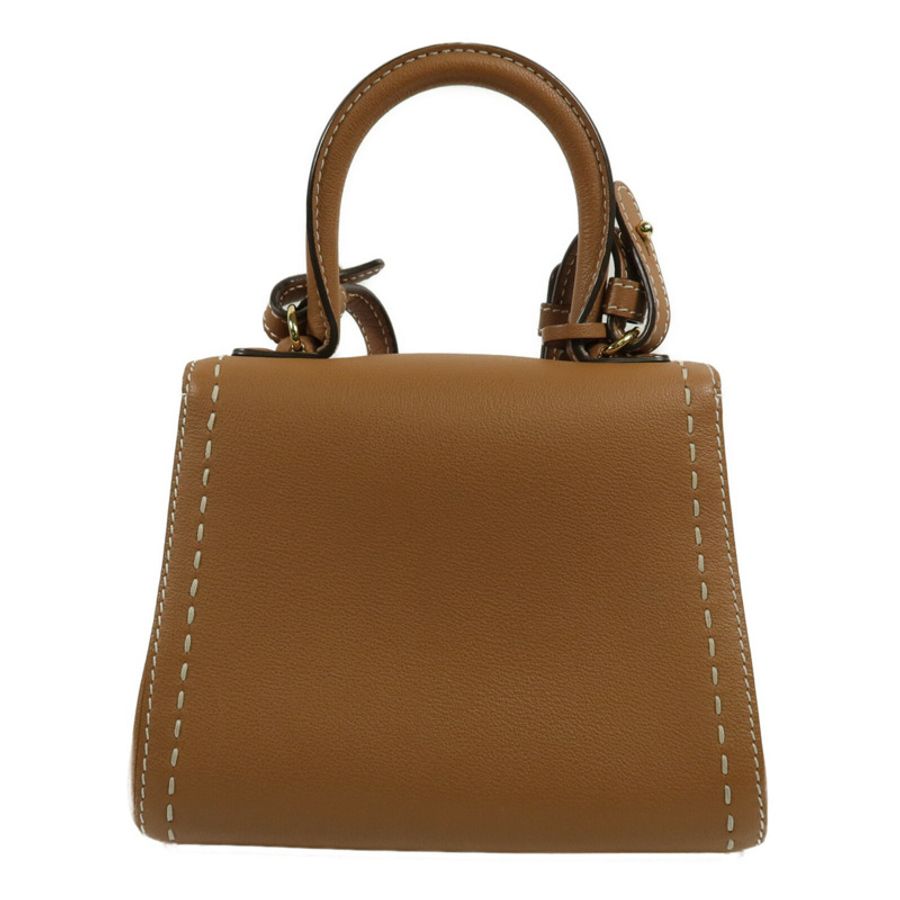 Delvaux 牛皮皮革Brillant Mini手挽肩背兩用袋-1