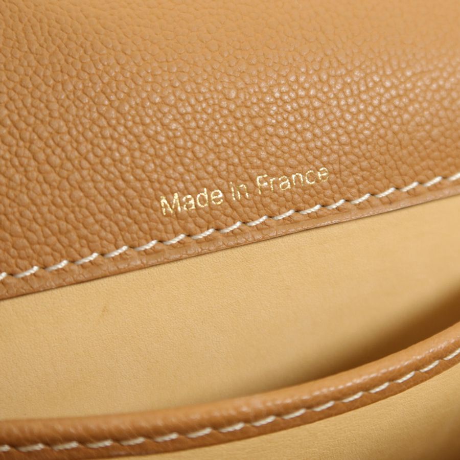 Delvaux 牛皮皮革Brillant Mini手挽肩背兩用袋-7