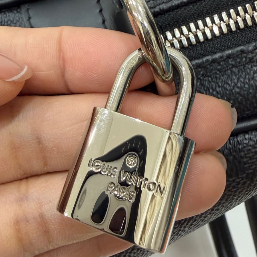 LV Damier Graphite 黑色棋盤格 公事包 手提包 電腦包-34