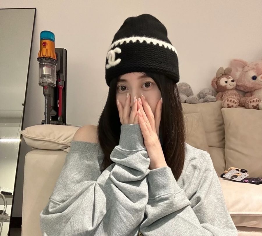 💖Chanel CC logo 黑色 毛帽 冷帽💖 全新全配-3