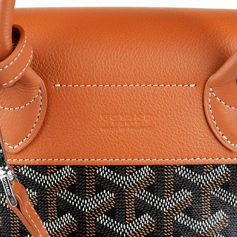 GOYARD 高雅德 Alpin Mini 後背包 棕色 經典老花帆布/皮革 雙肩包/旅行包|KÉSH 凱仕精品-11